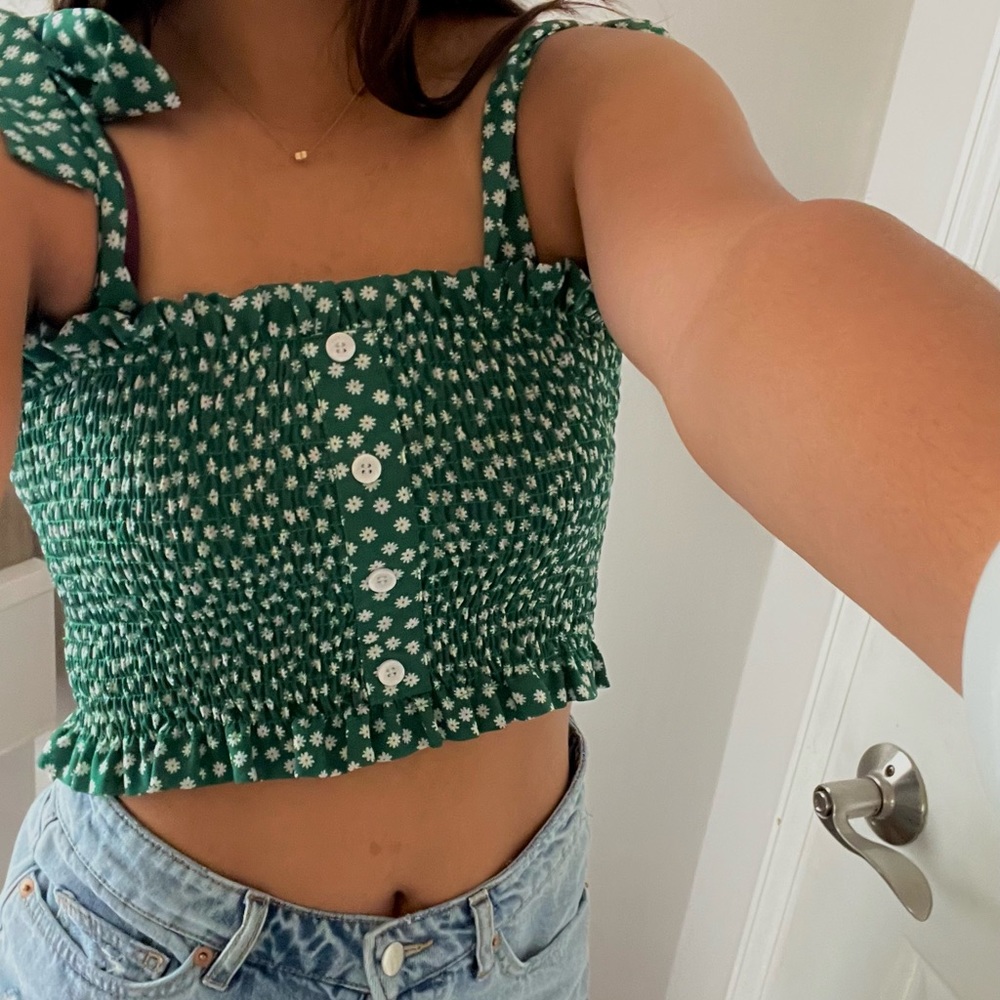 Green Tank Top